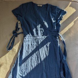 BNWT Babaton Dern Linen Dress